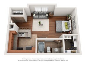 Unit 1135 1135 floor plan
